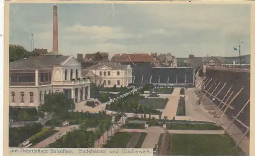 Sol-Thermalbad Salzuflen, Badehäuser und Gradierwerk ngl F6801