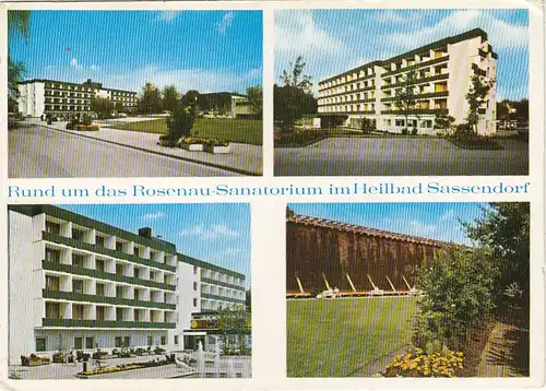 Bad Sassendorf, Rosenau-Sanatorium ngl G1554