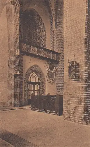 Lüneburg, St.Johanniskirche, Blick gegen den Barbarachor ngl F5819