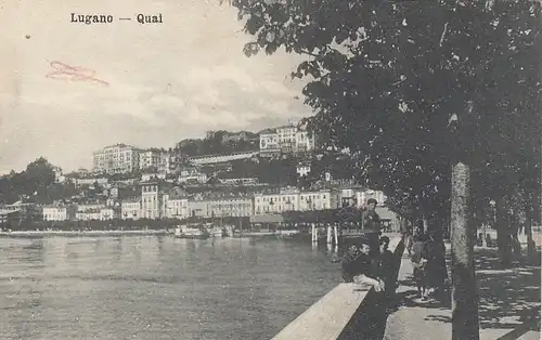 Lugano, Tessin, Quai ngl F9720