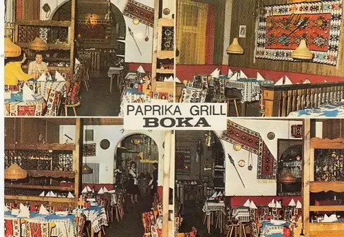 Berlin 15, Paprika Grill "BOKA", Mehrbildkarte gl1976 F6927