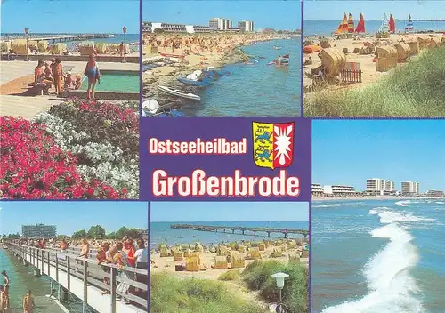 Ostseeheilbad Großenbrode, Mehrbildkarte ngl F8192