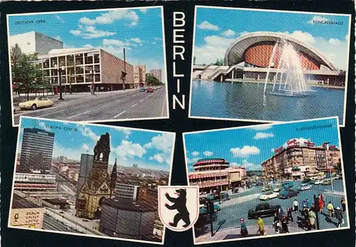Berlin, Mehrbildkarte ngl F6946