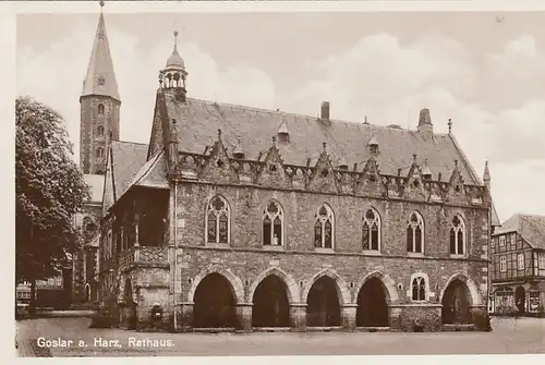 Goslar, Harz, Rathaus ngl F9867