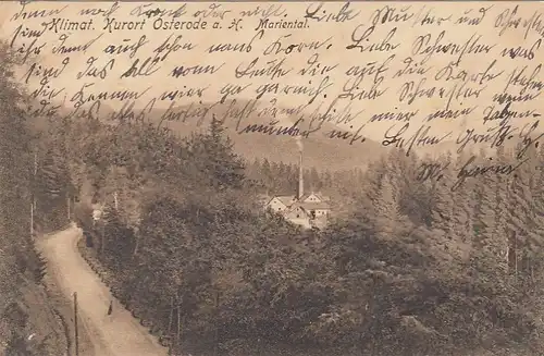 Klim.Kurort Osterode, Harz, Mariental gl1905 G2019