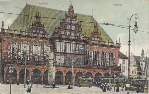 Bremen, Rathaus gl1909 F8253