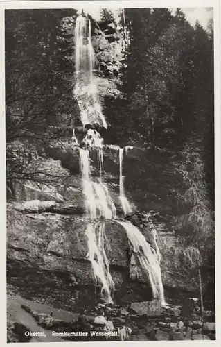Okertal, Harz, Romkerhaller Wasserfall ngl F9836