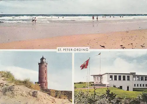 Nordseebad St.Peter-Ording, Mehrbildkarte gl1959 F6249