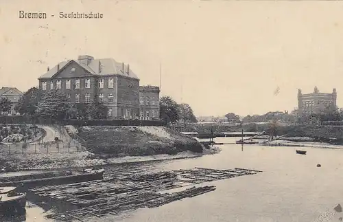 Bremen, Seefahrtschule gl1911 F8296