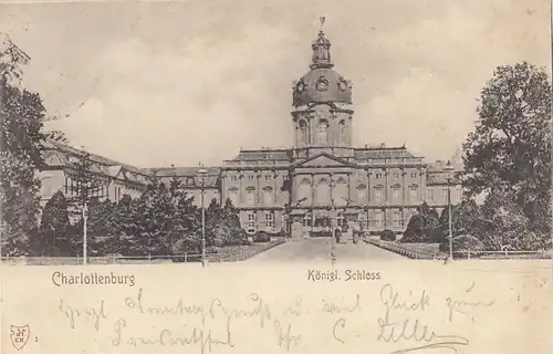 Charlottenburg (Berlin), Königl.Schloß gl1908 F7098
