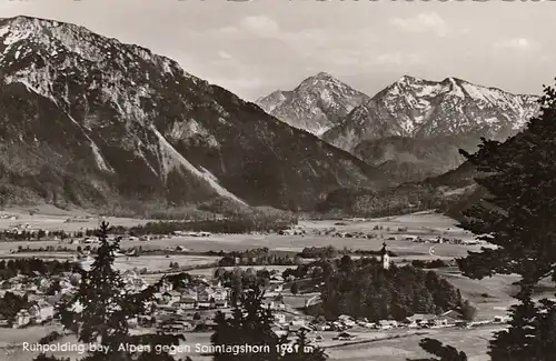 Ruhpolding Obb., gegen Sonntagshorn ngl G0064