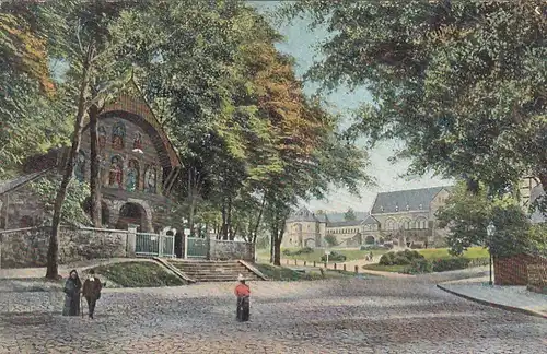 Goslar, Harz, Domkapelle und Kaiserhaus ngl G2149