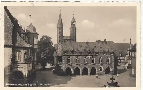 Reichsbauernstadt Goslar, Harz, Marktplatz ngl G2180