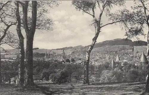 Goslar, Harz, Blick vom Petersberg nach dem Steinberg glum 1930? G2196