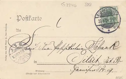 Bad Harzburg, Radaufall gl1904 G2246