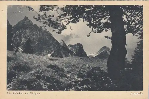 Die Eckalpe im Allgäu gl1943 G0176