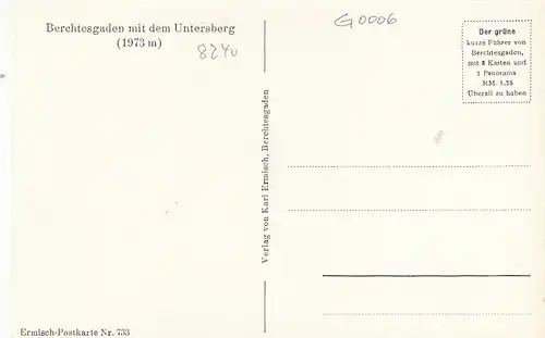 Berchtesgaden mit Untersberg ngl G0006