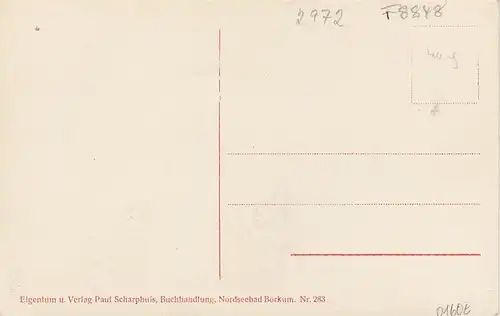 Nordseebad Borkum, Strandleben ngl F8848