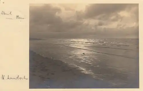 Abend am (Steinhuder?) Meer gl1932 G1930