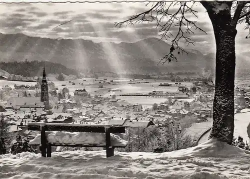 Bad Tölz, Winter-Panorama gl1969 G0196