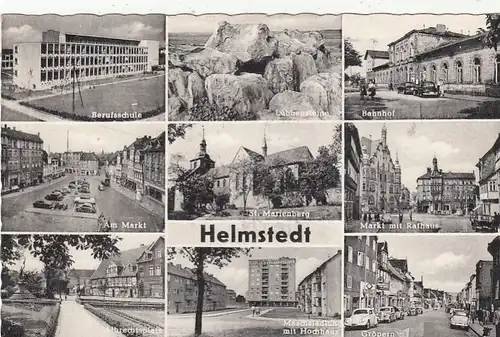 Helmstedt, Mehrbildkarte gl1960 G1964