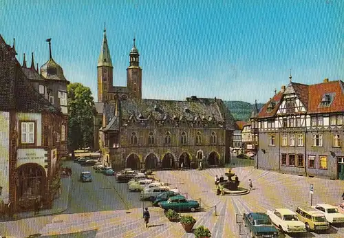 Goslar, Harz, Rathaus glum 1970? G2335