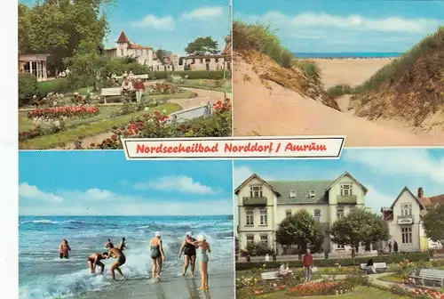 Nordseeheilbad Norddorf auf Amrum, Mehrbildkarte ngl F6351