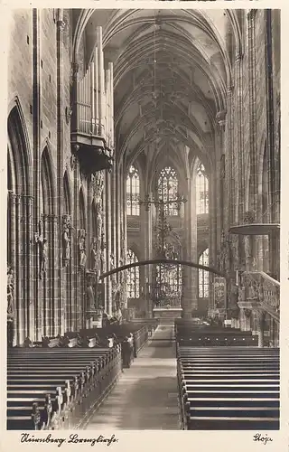 Nürnberg, Lorenzkirche innen ngl G0082
