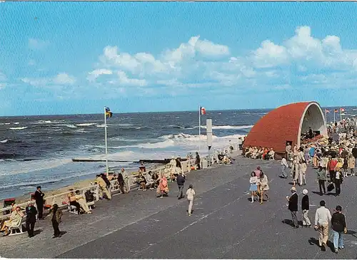 Nordseebad Westerland auf Sylt, Kurpromenade ngl F6518
