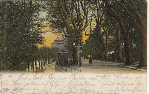 Kiel, Düsternbroker Allee gl1903 F7429
