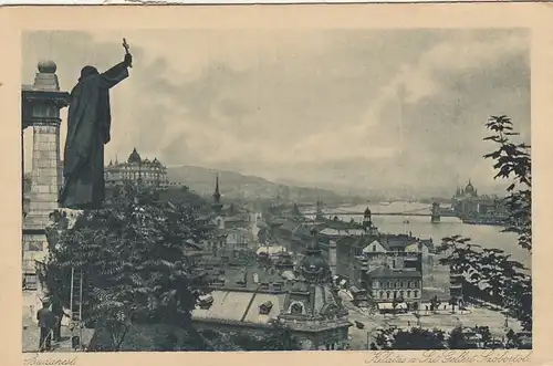 Budapest, Kilátás a Szt. Gellért Szóbortol gl1926 G0316