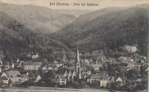 Bad Harzburg, Blick ins Radautal ngl G2139