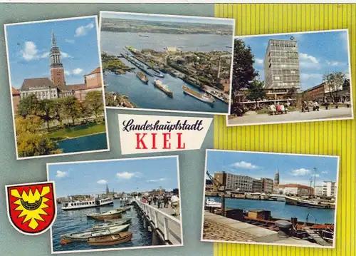 Landeshauptstadt Kiel, Mehrbildkarte ngl F7481