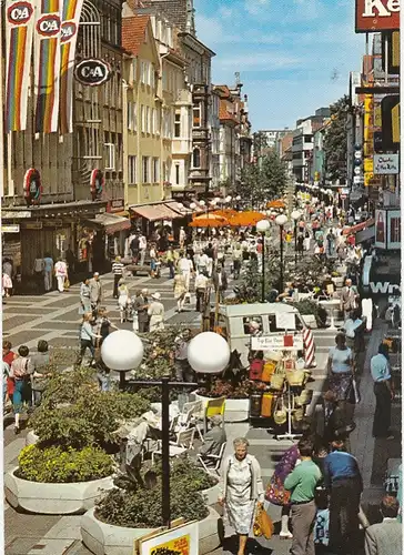 Göttingen, Fußgängerzone Weender-Strasse ngl G2457