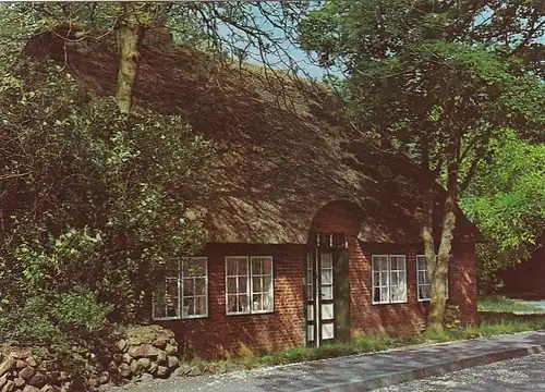 Keitum auf Sylt, Altes Friesenhaus ngl F6471