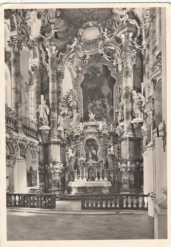 Die Wies, Wallfahrtskirche, Hochaltar und oberer Chor ngl G0205
