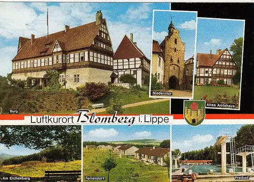 Luftkurort Blomberg i.Lippe, Mehrbildkarte ngl F6670