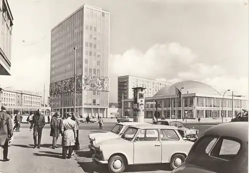 Berlin, Alexanderplatz, Haus des Lehrers gl1970 F6540