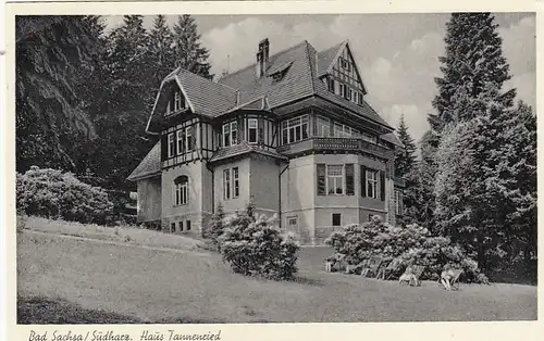 Bad Sachsa, Südharz, Haus Tannenried gl1953 G2522