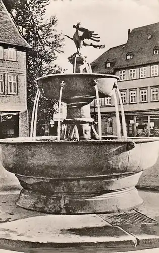 Goslar, Harz, Marktbrunnen ngl G2195