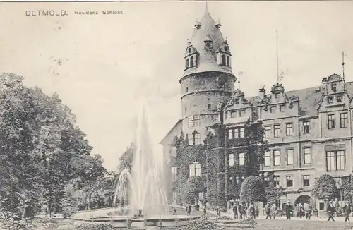 Detmold, Fürstliches Residenzschloss gl1907 F6730