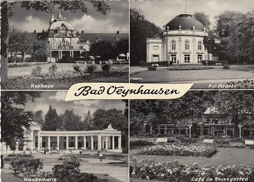 Bad Oeynhausen, Mehrbildkarte glum 1960? F6602