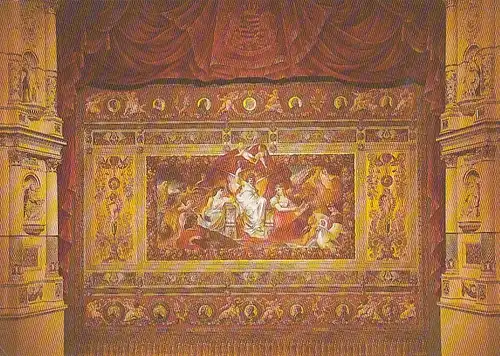 Dresden,Semper-Oper, Zuschauerraum ngl G0274