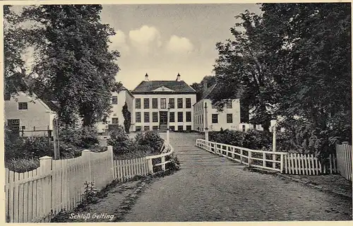 Schloß Gelting, Einfahrt gl1938 F7622