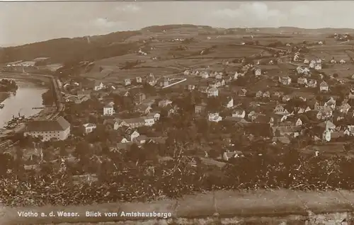 Vlotho a.d.Weser, Blick vom Amtshausberge ngl F6608R