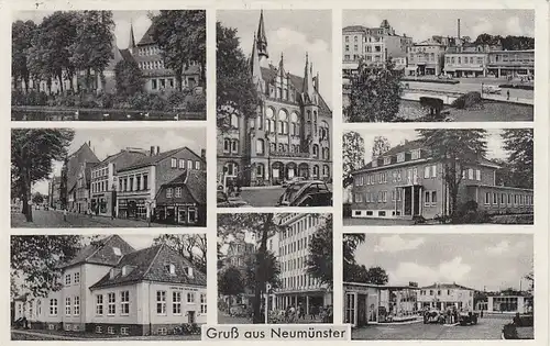 Neumünster, Mehrbildkarte gl1959 F7651