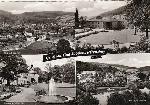 Bad Sooden-Allendorf, Werra, Mehrbildkarte ngl G2616