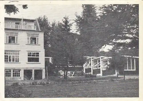 Hahnenklee, Oberharz, Müttergenesungsheim Bockswiese gl1960 G2283