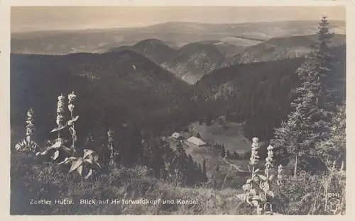 Zastler Hütte, Blick auf Hinterwaldkopf und Kandel ngl G0361