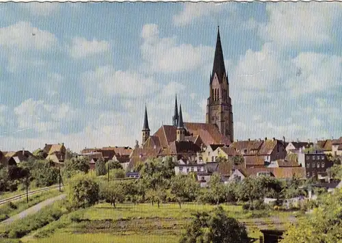 Schleswig an der Schlei, Blick auf den Dom gl1962 F7732